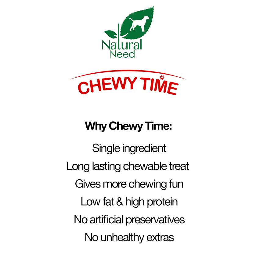 Chewy Time - All Natural, Grass-Fed & Free-Range Beef Tendon