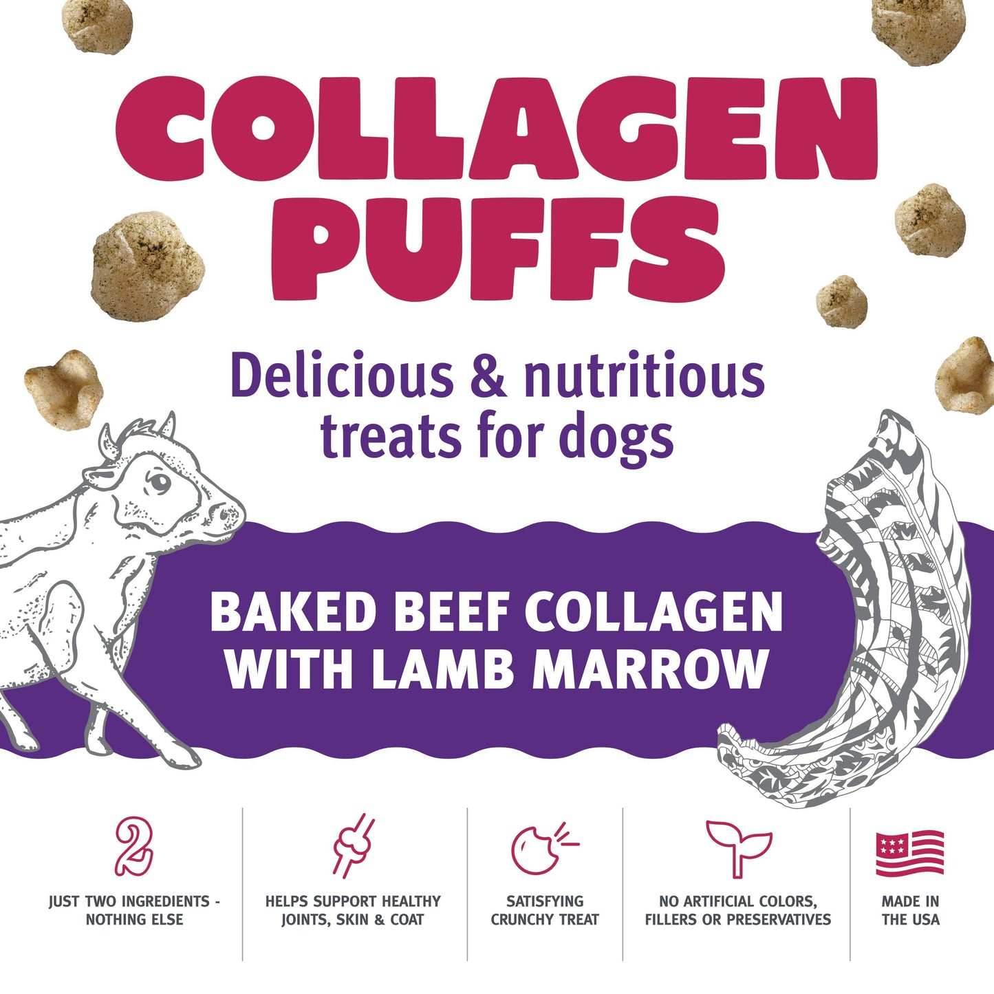 Icelandic+ Beef Collagen Puffs with Marrow