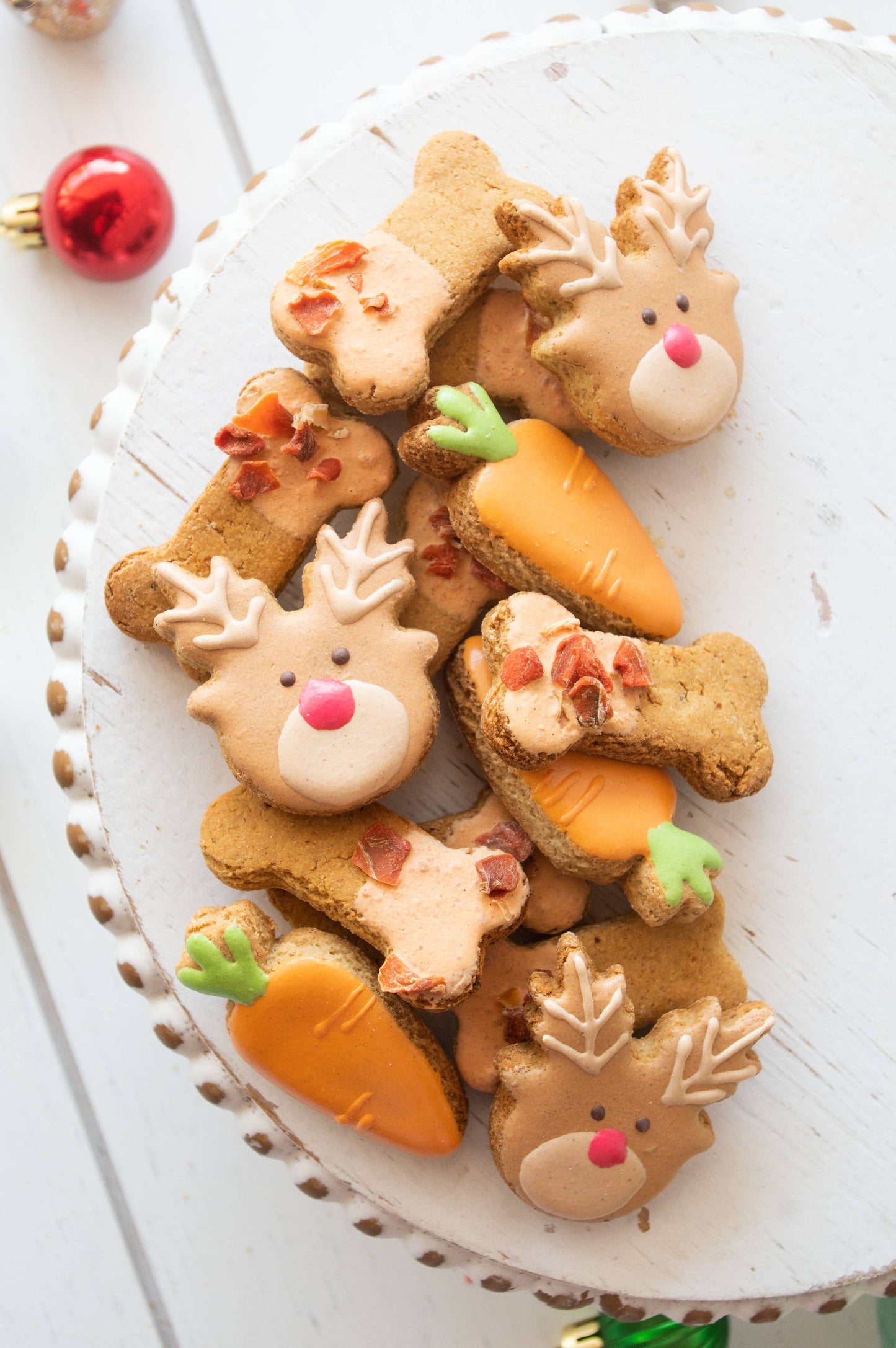 Reindeer Season Mix Biscuits - Christmas Dog Biscuit Treats