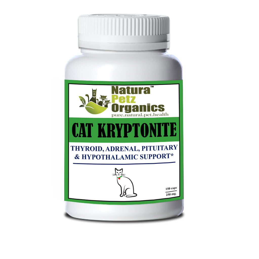 Dog and Cat Kryptonite Adrenal, Thyroid, Pituitary & Hypothalamic Support*: Dog Kryptonite Adult & Senior 90 Caps / 500 Mg No Flavoring