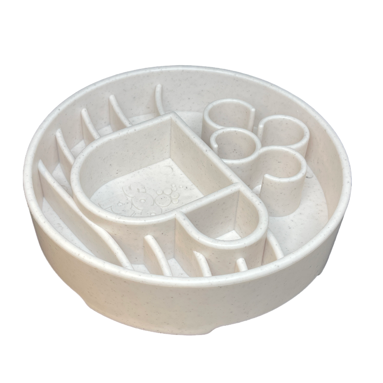 Java Design eBowl Enrichment Slow Feeder Bowl for Dogs: Coffee Bean