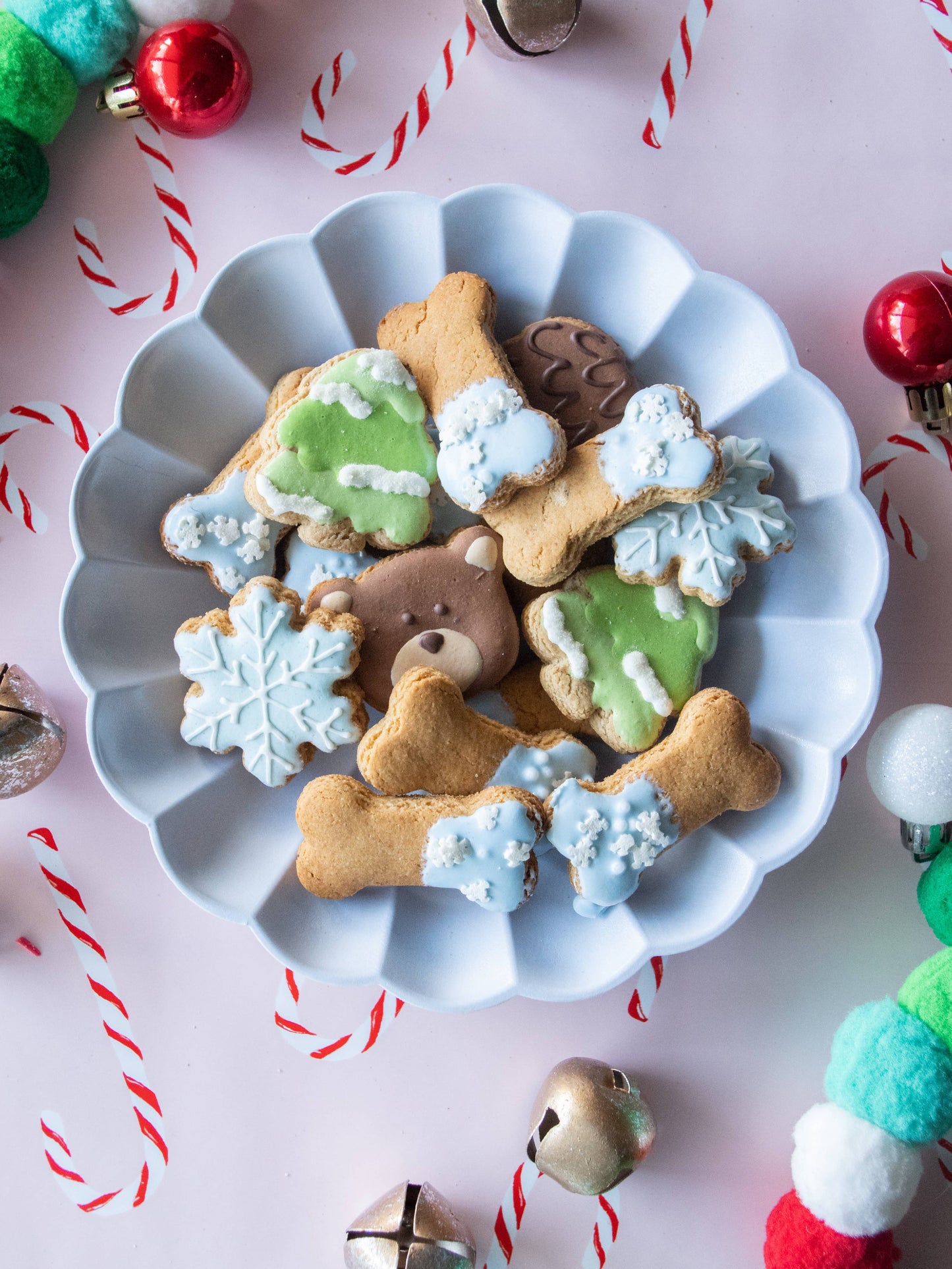 Winter Woodland Mix Biscuits - Winter Dog Biscuit Treats