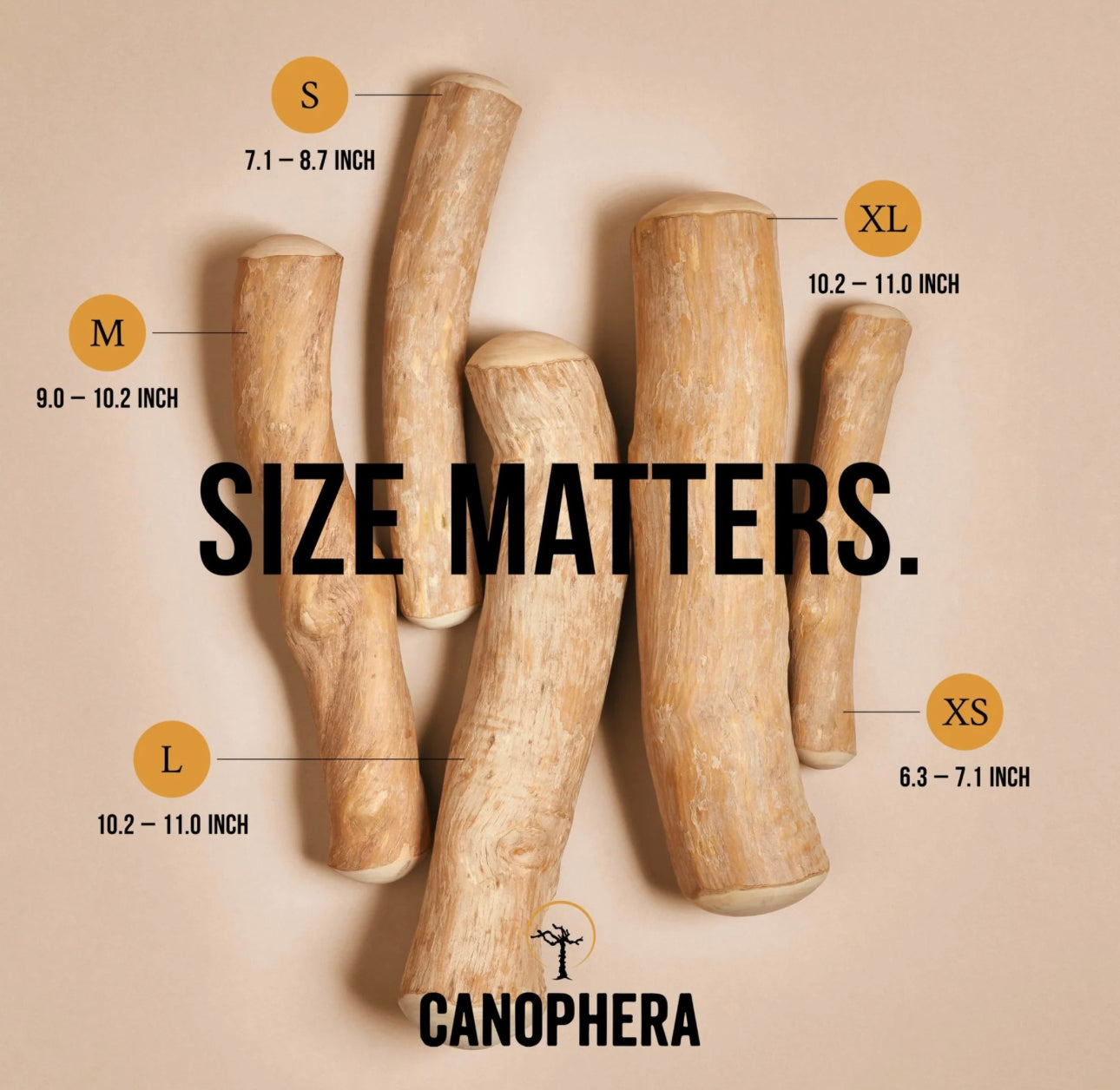 CNP Coffee Wood Chew Stick Extra Small