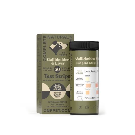 Gallbladder & Liver Test Strips for Dogs, Cats, & Pets: 50 ct