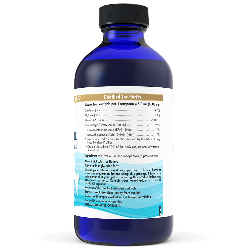 Pet Cod Liver Oil Supplement - Unflavored • 8 Oz.