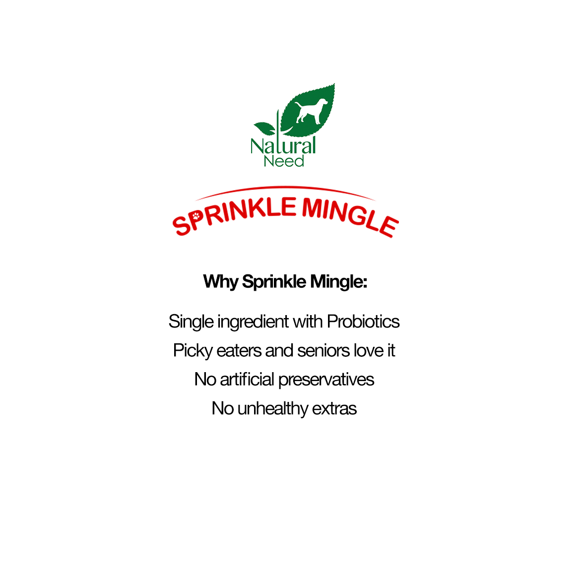 Sprinkle Mingle - All Natural, Grass-Fed & Free-Range Topper