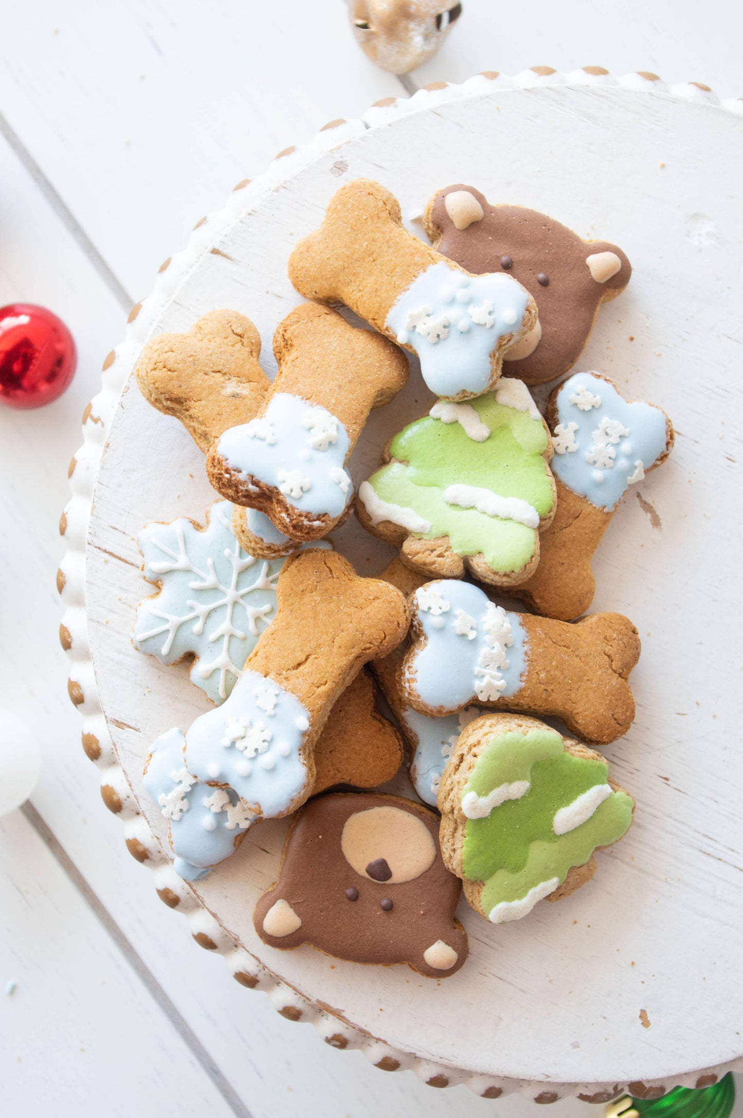 Winter Woodland Mix Biscuits - Winter Dog Biscuit Treats