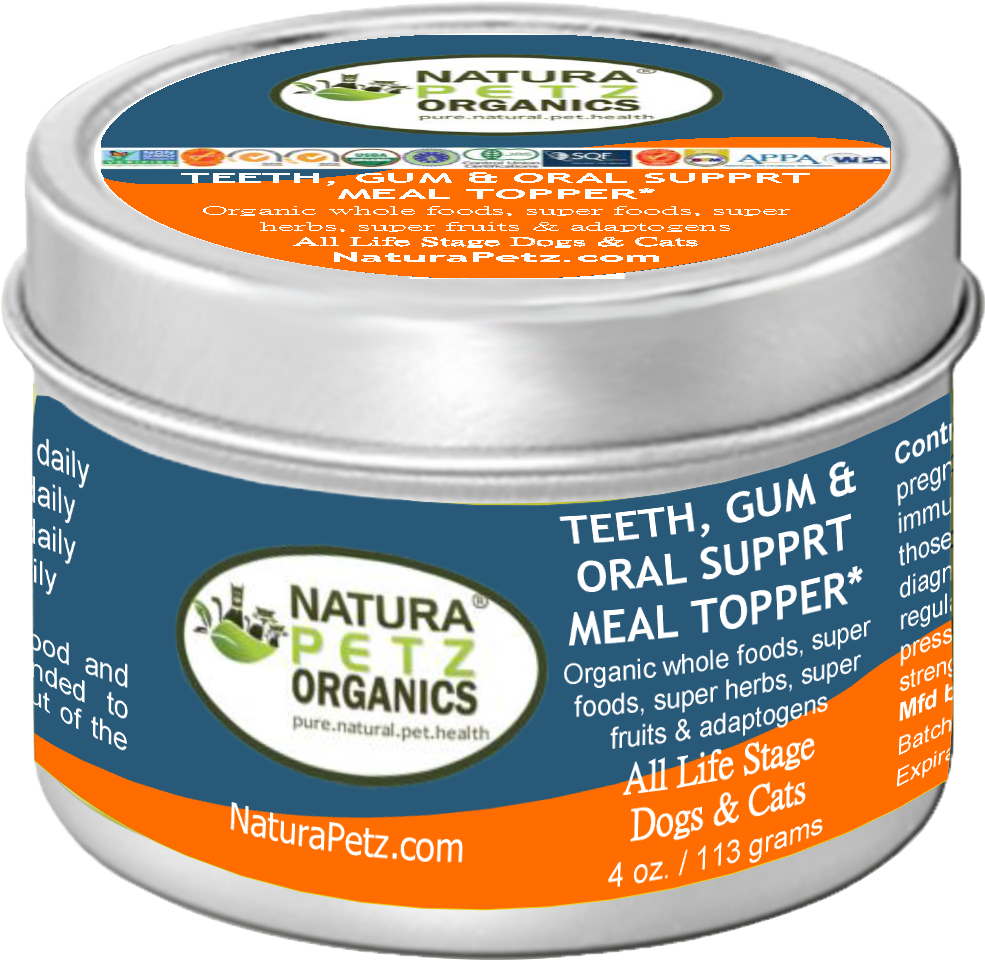 Teeth, Gum & Oral Support Meal Topper* - Flavored Meal Topper for Teeth, Gum & Oral Support*