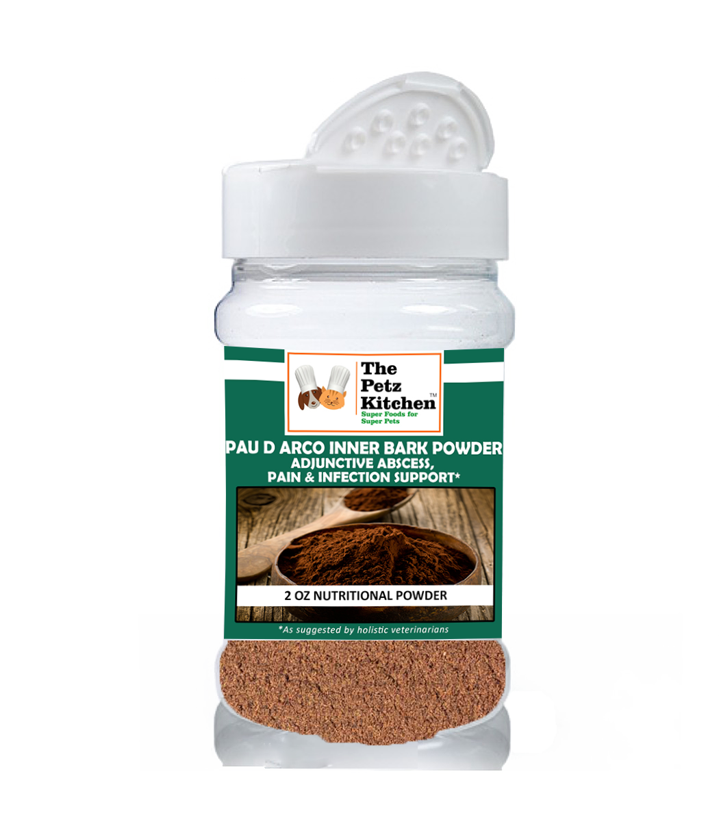 Pau D Arco Inner Bark - Adjunctive Abscess, Pain & Infection Support* the Petz Kitchen