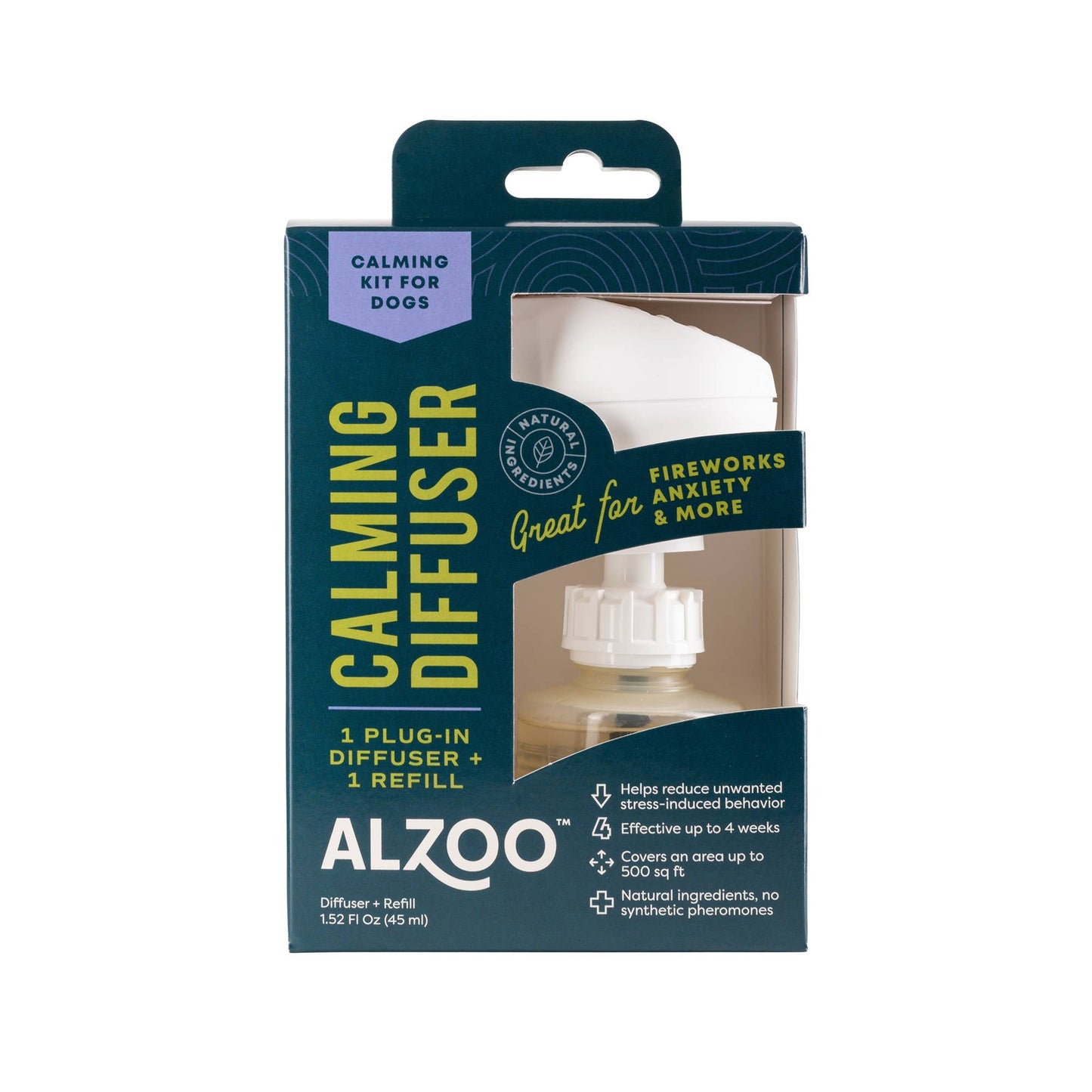 ALZOO™ Plant-Base Calming Diffuser Plug-in Kit for Dog