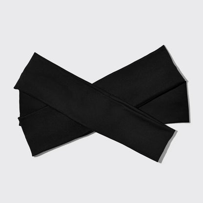 Recycled Active Headbands 3pc Set- Black