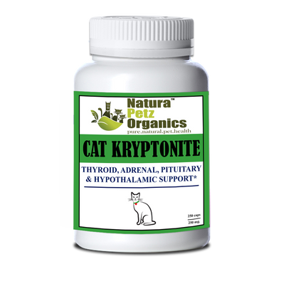 Dog and Cat Kryptonite Adrenal, Thyroid, Pituitary & Hypothalamic Support*: Dog Kryptonite Adult & Senior 90 Caps / 500 Mg No Flavoring