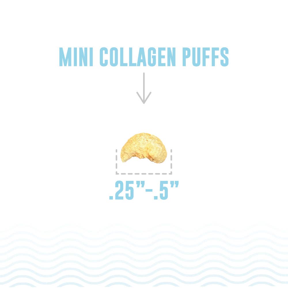Icelandic+ Beef Collagen Puffs with Cod Skin Treats for Cats: 0.5-oz Bag