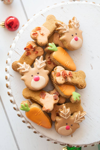 Reindeer Season Mix Biscuits - Christmas Dog Biscuit Treats