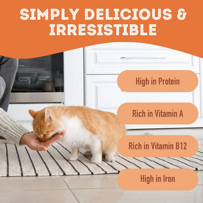 Pork Liver Dehydrated Pet Treats: High-Protein & Omega-3