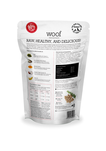 Woof Wild Venison Freeze Dried Dog Food 1.76oz