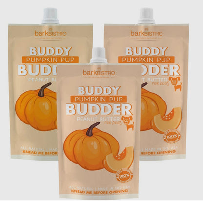Dog Peanut Butter - 4oz Squeeze Pack
Ruff Ruff Raw Budder