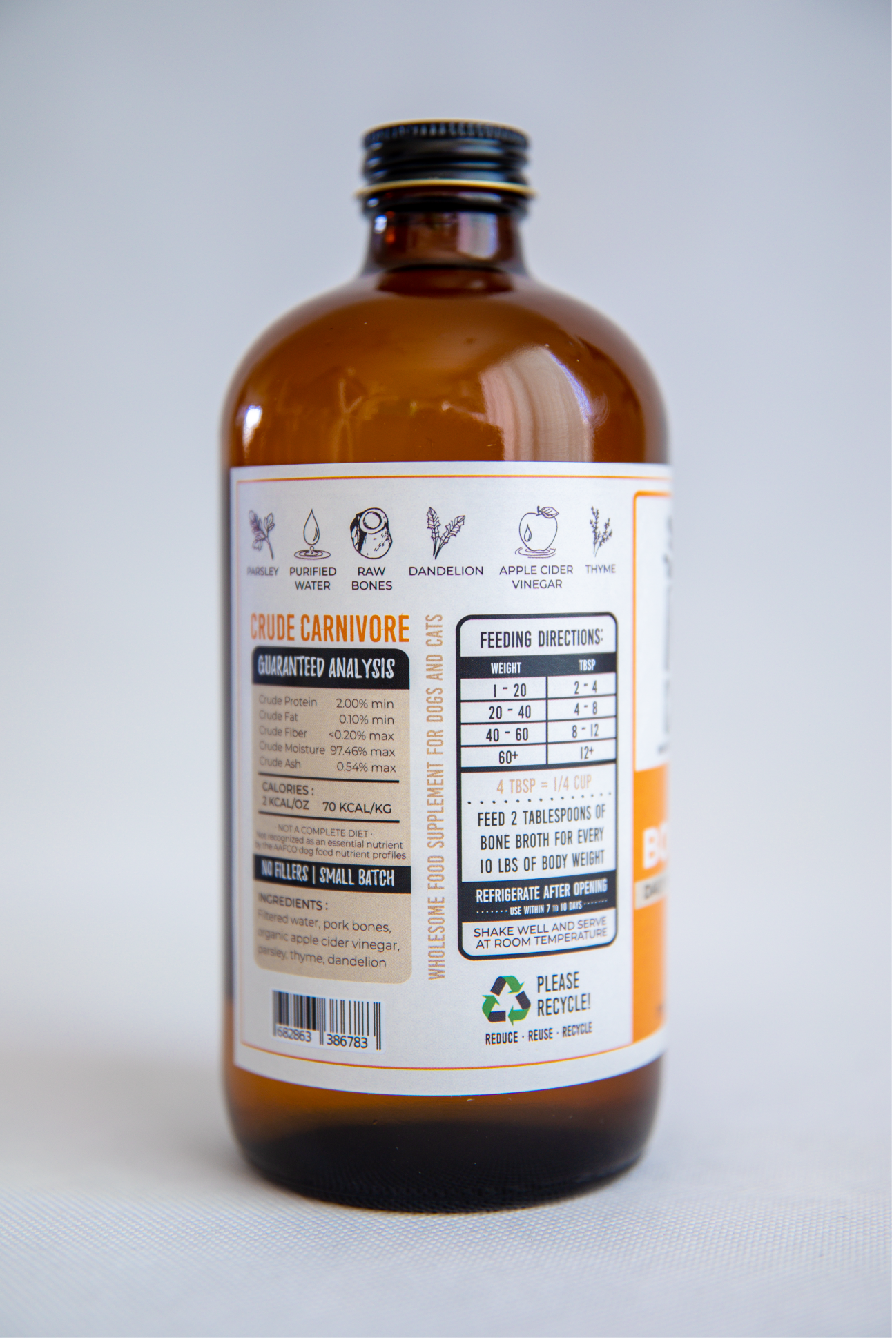 16oz Pork Bone Broth