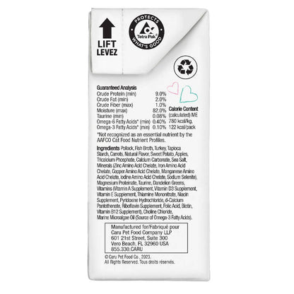 Caru Classics Wild Pollock & Turkey Stew for Cats