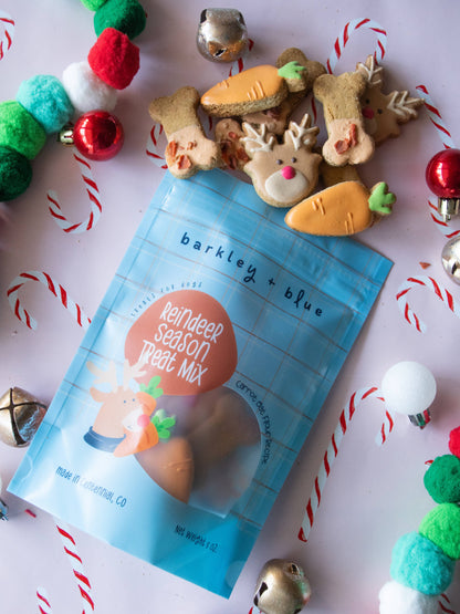 Reindeer Season Mix Biscuits - Christmas Dog Biscuit Treats