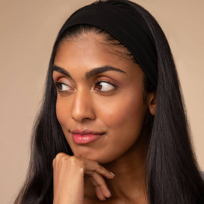 Recycled Active Headbands 3pc Set- Black