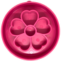 Flower Design eBowl Enrichment Slow Feeder Bowl for Dogs: Flower Bowl - Pink