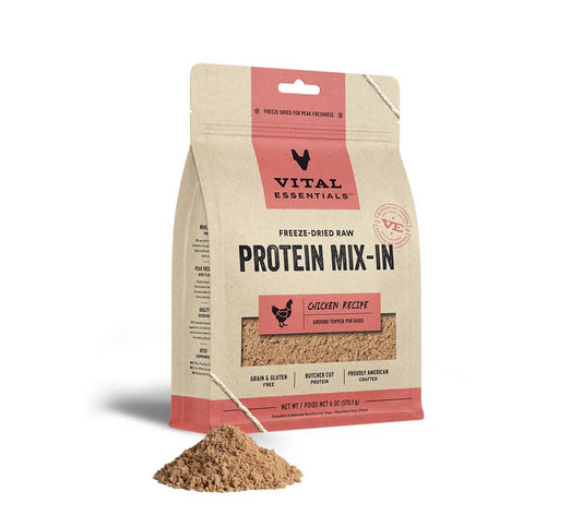 Vital Essentials FD Chicken Protein Mix-In Ground Topper 6oz
