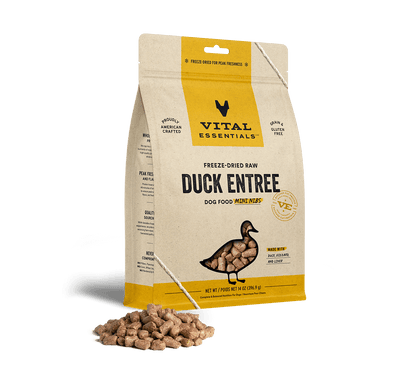 Vital Essentials Duck Bites FD Dog Treats 2 oz