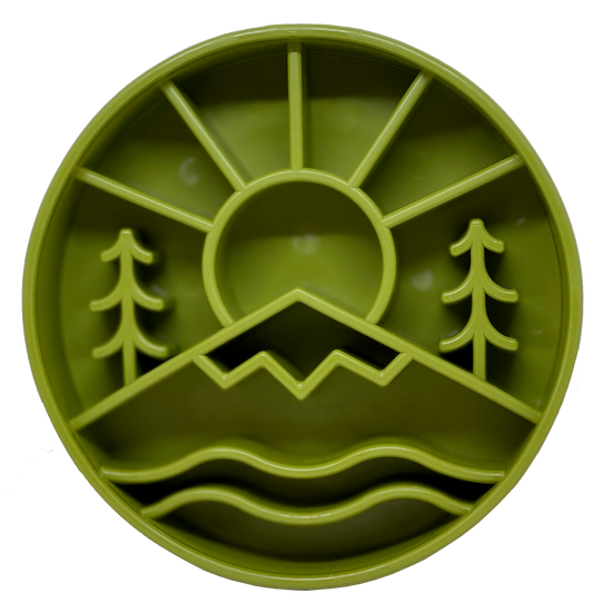 Great Outdoors Design eBowl Enrichment Slow Feeder Bowl for