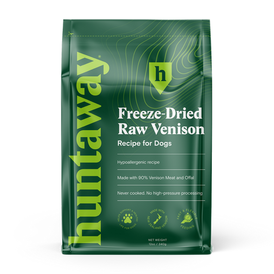 Freeze-Dried Raw Venison Dog Food